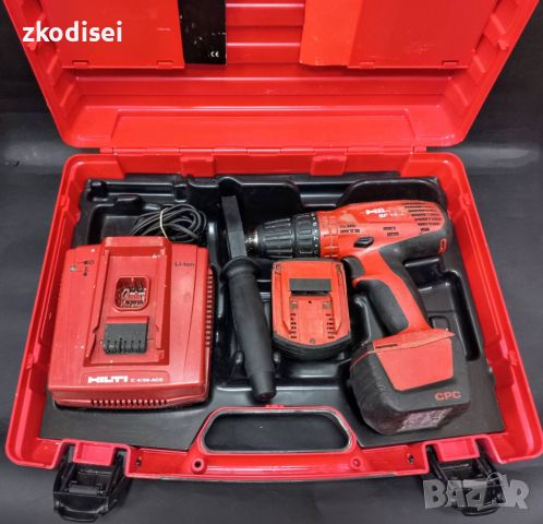 Акумулаторен винтоверт HILTI - SF-14A с 2бр. батерии и зарядно, снимка 1 - Винтоверти - 46533412