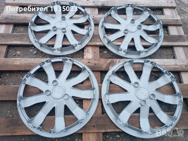 Оригинални тасове Audi 15 цола, снимка 6 - Аксесоари и консумативи - 50455479