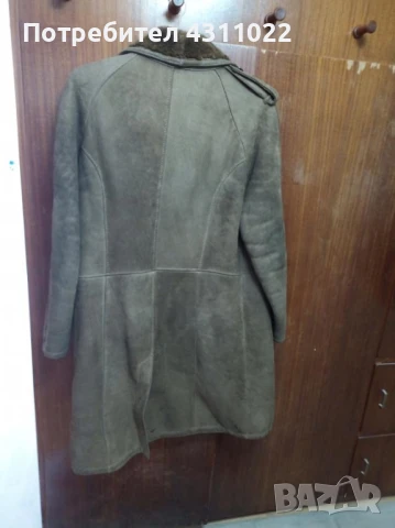 Мъжки кожух от естествена кожа.