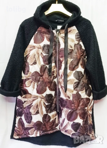 Италианско дамско яке ХЛ размер., снимка 2 - Якета - 52278911