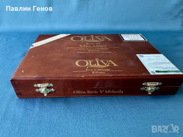 Дървена колекционерска кутия за пури Oliva Serie V Melanio, снимка 2 - Други ценни предмети - 45945535