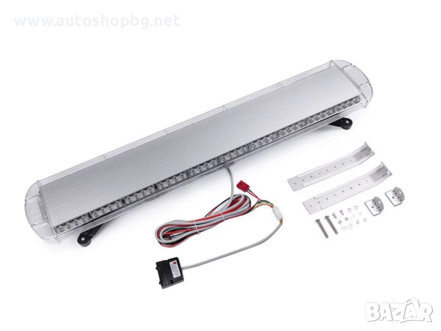АВАРИЙНА ЛАМПА 118 см/88 LED 12-24V/15 режима/БЯЛА, снимка 2 - Аксесоари и консумативи - 52621347