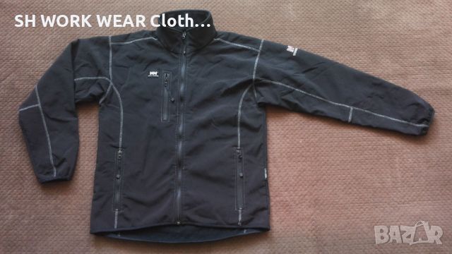 HELLY HANSEN Softshell Work Jacket размер М работна горница вятъроустойчива W4-123, снимка 1 - Суичъри - 45288873
