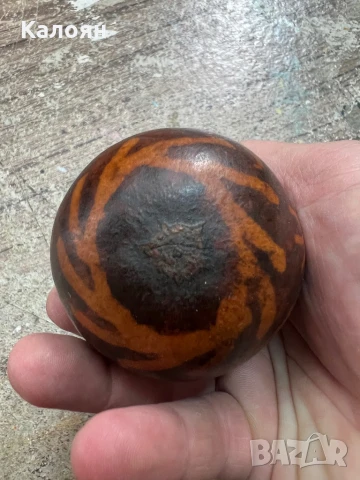 Ръчно рисувана тиква от Перу или Боливия, снимка 6 - Декорация за дома - 50780125