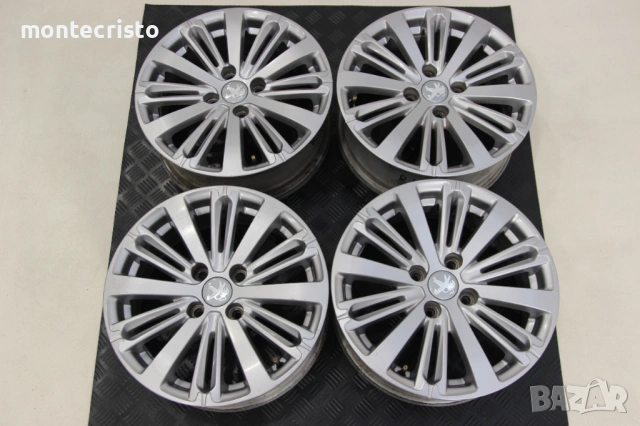 Алуминиеви джанти Peugeot 208 (2012-2019г.) 16 цола / 4x108 65.1 Пежо 208 / 9808137577, снимка 8 - Гуми и джанти - 53933561