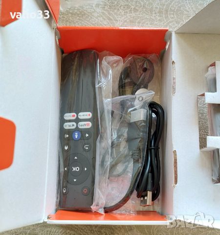 TV Stick "Q6", Android 10, 2/16Gb, FI-WI-5G, YouTube, Google Play, HDMI, с Безплатна телевизия;, снимка 2 - Приемници и антени - 46067141