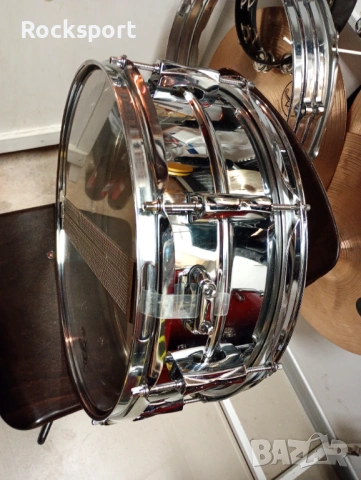 Pearl 14"x5,5" Sensitone Steel, снимка 3 - Ударни инструменти - 54156606