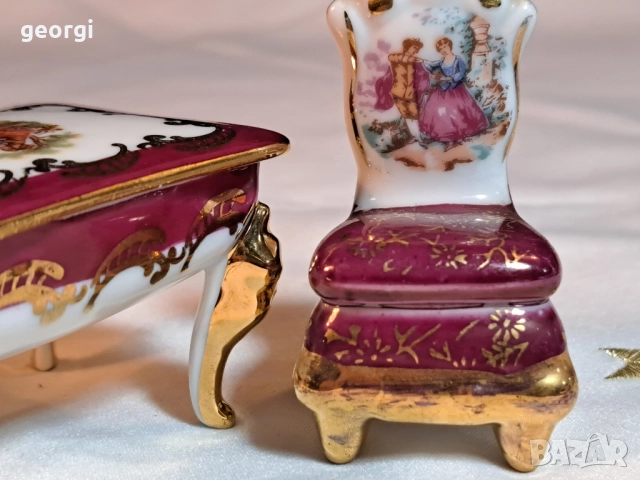 мини фигурки бижутерка Limoges столчета с маса 29/4, снимка 6 - Колекции - 52461528