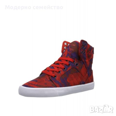 Дамски спортни обувки supra wmns skytop red, снимка 2 - Маратонки - 46675904