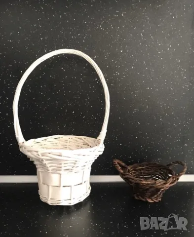 Бамбук и дърворезба - ръчна изработка; кошнички, снимка 8 - Други ценни предмети - 50136868