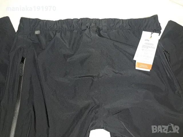 Lundhags Laka Pants Men - Black 900 (XL) мъжки  водоустойчив панталон, снимка 4 - Спортни дрехи, екипи - 49071077