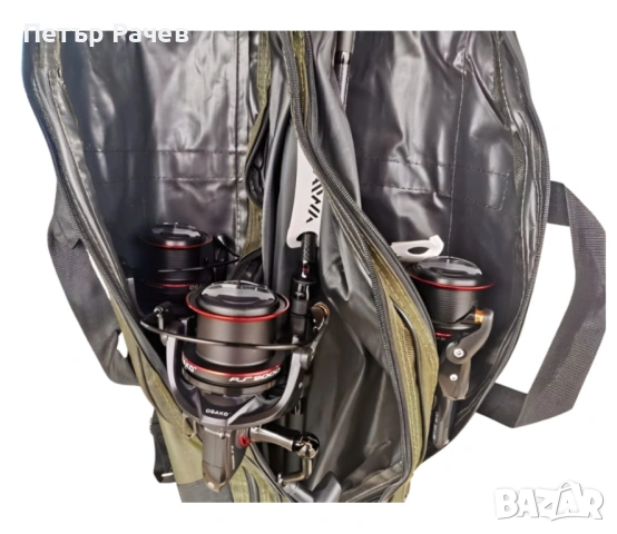 Троен калъф за въдица Osako, снимка 8 - Оборудване и аксесоари за оръжия - 53942150