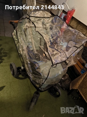 Бебешка количка Lorelli Rimini (модел 2 в 1), снимка 8 - Детски колички - 54192128