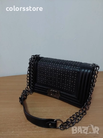 Луксозна Черна чанта/SG79p, снимка 3 - Чанти - 51741398