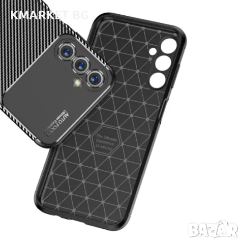 Samsung Galaxy M54 5G Удароустойчив Carbon Fiber Калъф и Протектор, снимка 3 - Калъфи, кейсове - 48473090