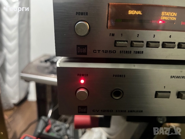 DUAL CT1250 DUAL CV1250, снимка 9 - Ресийвъри, усилватели, смесителни пултове - 52664332