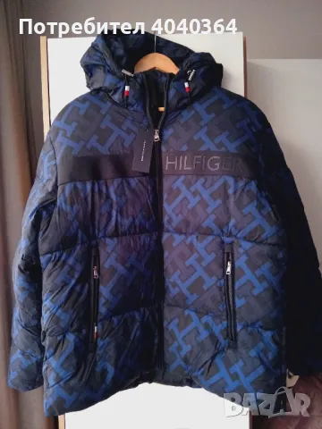 Tommy Hilfiger XL пухено дебело яке, снимка 4 - Якета - 48151503