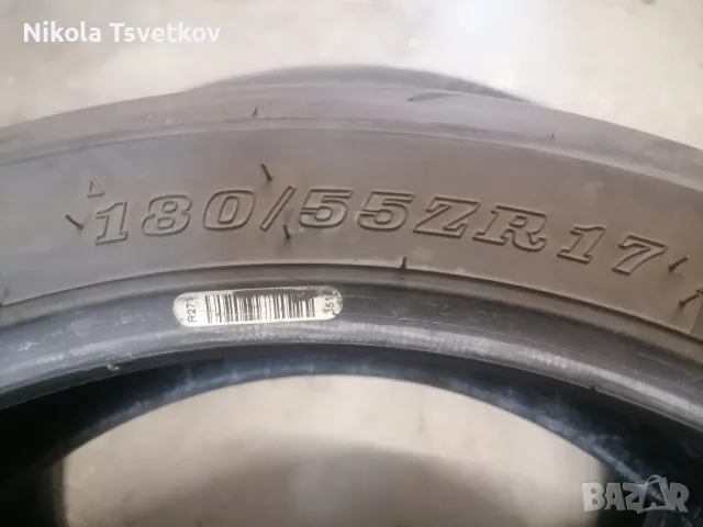 180/55ZR17 Dunlop, снимка 8 - Гуми и джанти - 47076896