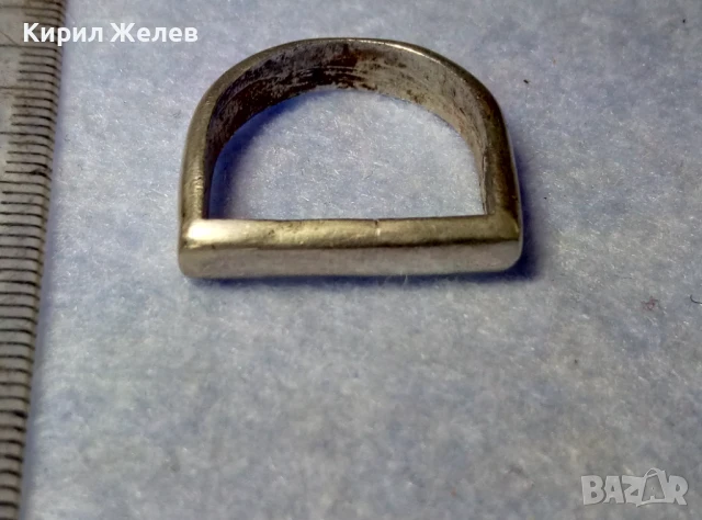 СТИЛЕН ВИНТИДЖ АРТ СРЕБЪРЕН ПРЪСТЕН СРЕБРО 925 SEZGIN ДИЗАЙНЕРСКА РЪЧНА ИЗРАБОТКА 48750, снимка 4 - Пръстени - 50542242