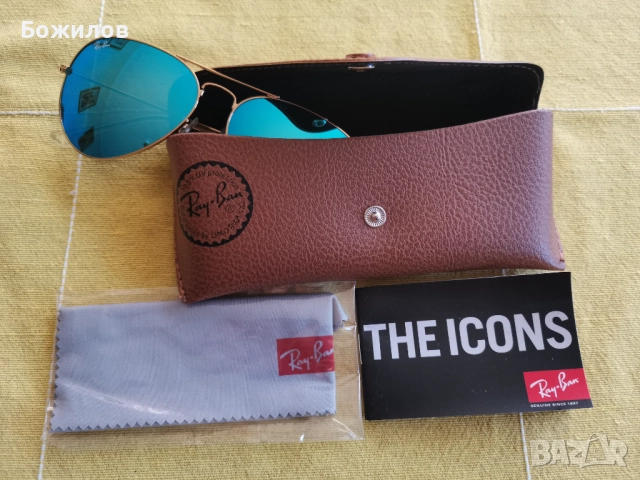 Слънчеви очила Ray Ban Aviator RB3025 G-15, снимка 2 - Слънчеви и диоптрични очила - 52078593