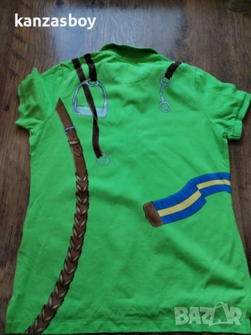polo ralph lauren - страхотна дамска тениска L, снимка 7 - Тениски - 53638277
