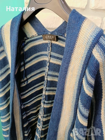 Оригинална бохо жилетка Ralph Lauren L/ XL/ XXL, снимка 7 - Жилетки - 54034293