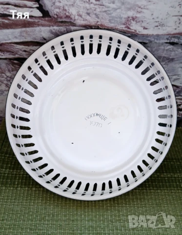 Емайлиран панер , снимка 2 - Съдове за готвене - 51242235