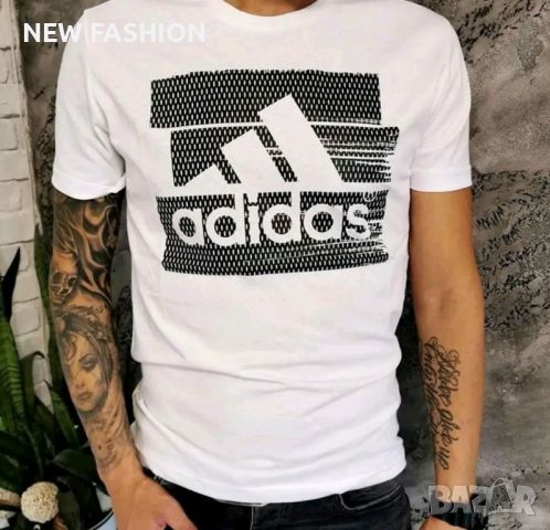 Мъжки Памучни Тениски NIKE : ADIDAS , снимка 3 - Тениски - 46749496