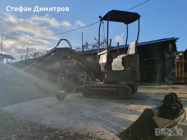 Мини Багер Müller E1.0, снимка 3 - Селскостопанска техника - 52799114