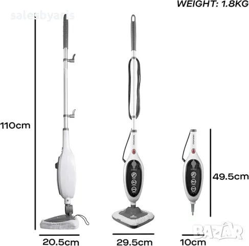 Парочистачка Daewoo 12 в 1 , убива бактерии, с кабел, защита от прегряване, снимка 5 - Парочистачки и Водоструйки - 47270553