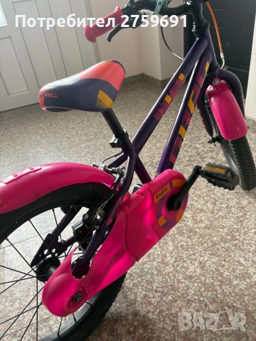 Детско колело Drag Rush 14, снимка 2 - Столчета за кола и колело - 54131454