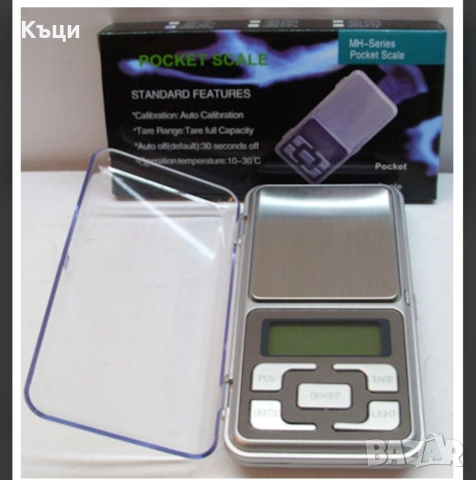 Везна ,мери от 0,01 до 200 грама.