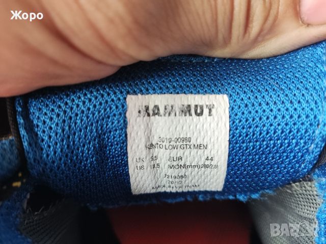 MAMMUT KENTO LOW GTX, снимка 6 - Маратонки - 45299985