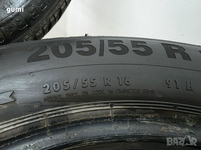 2бр зимни гуми 205/55/16 CONTINENTAL L05154 , снимка 4 - Гуми и джанти - 53854986