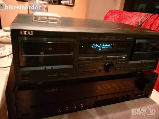 AKAI DX-W1100 двукасетен реверсивен дек, снимка 2 - Декове - 53928605