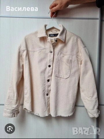 Яке Zara джинсово , снимка 4 - Якета - 53504987