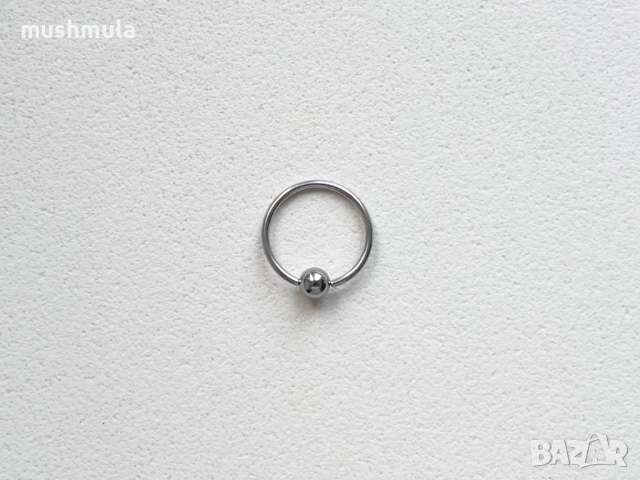 Сет 3 бр стоманени обеци-халки ∅ 20 и 21 мм, снимка 3 - Обеци - 52868542