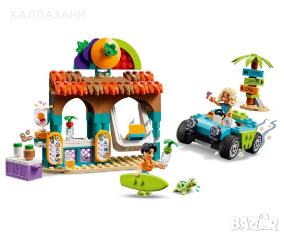 LEGO® Friends 42625 - Щанд за шейкове на плажа, снимка 4 - Конструктори - 46201833