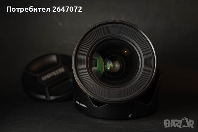Nikon 20mm 1.8 afg, снимка 3 - Обективи и филтри - 46434308