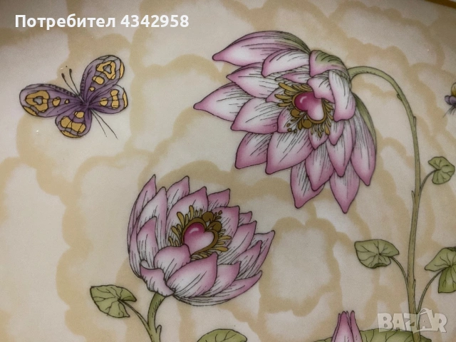 Hutschenreuther.Германия.1982г.Порцеланова чиния., снимка 3 - Антикварни и старинни предмети - 53275633