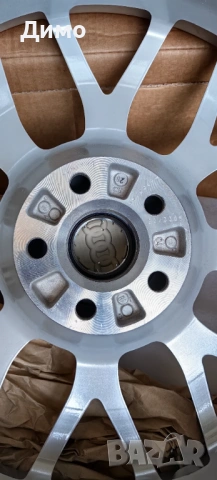 BBS RC324 7.5x17" ET35 5x100 VW Golf Mk4 Audi A3 Seat Ibiza, снимка 8 - Гуми и джанти - 54205683