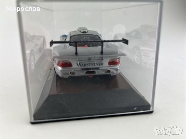 1:43 Maisto Mercedes-Benz CLK - GTR ИГРАЧКА МОДЕЛ КОЛИЧКА, снимка 4 - Колекции - 45478320