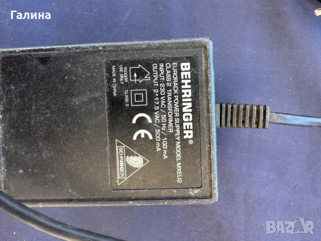 аудио миксер Behringer Eurorack MX1604A  , снимка 3 - Аудиосистеми - 54232903