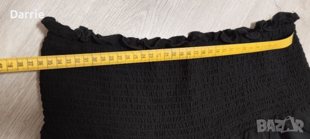 черни шорти с ластична горна част, снимка 5 - Къси панталони и бермуди - 46361688