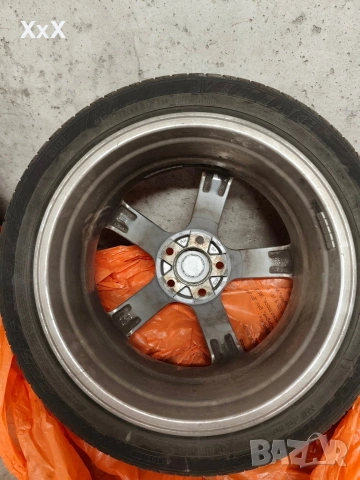 Джанти 18" 5х110 с гуми + фланци, снимка 5 - Гуми и джанти - 54241909