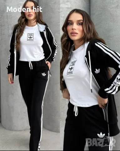 Adidas дамски екип 3 части висок клас реплика, снимка 5 - Спортни екипи - 49551964