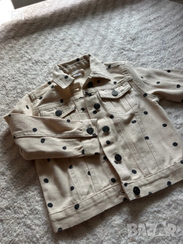 Дънкено якенце за момиче/ НОВО , снимка 2 - Детски якета и елеци - 53603836