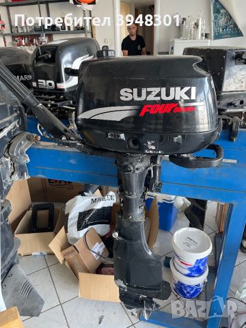 Извънбордов двигател Suzuki 6кс, снимка 2 - Екипировка - 45223385