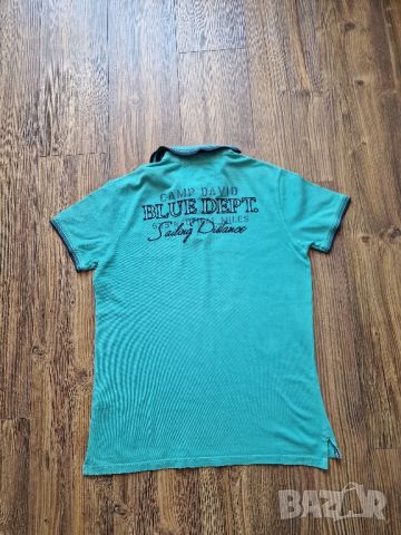 Страхотна мъжка тениска CAMP DAVID,  без забележки като нова,  , размер M / L , снимка 5 - Тениски - 45741586
