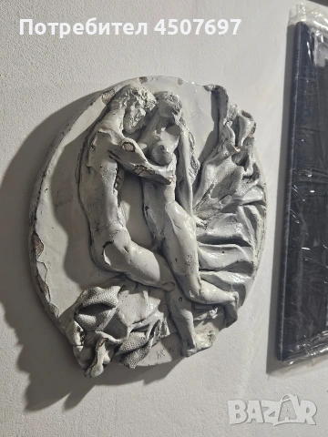 Ставри калинов скулпторен релеф.1990г, снимка 4 - Картини - 53798963